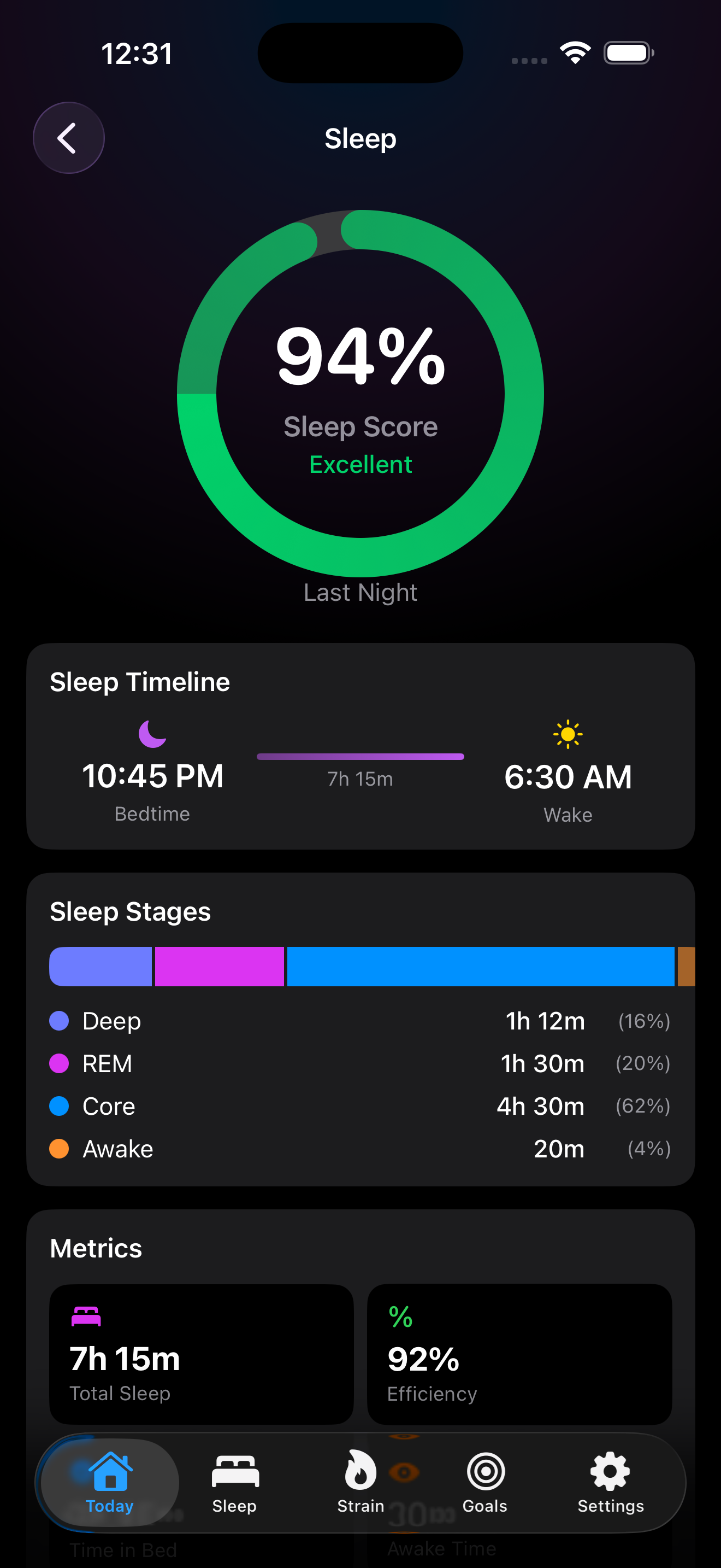 Sleep Analysis